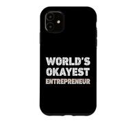 Carcasa para iPhone 11 Emprendedor más Bueno del Mundo Empresario Divertido