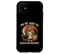 Carcasa para iPhone 11 En mi Camino a Tomar Malas Decisiones - Funny Grilling BBQ