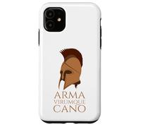 Carcasa para iPhone 11 Eneida - Mitología Romana - Arma Virumque - Latín Clásico