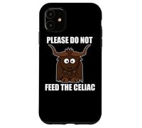 Carcasa para iPhone 11 Enfermedad celíaca Gracioso, por Favor, no alimente al celíaco