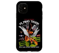Carcasa para iPhone 11 Enjoy Cool Funny Tiger Flying Cartoon, Wild Tiger Graphic