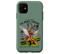 Carcasa para iPhone 11 Enjoy Cool Funny Tiger Flying Cartoon, Wild Tiger Graphic