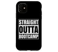 Carcasa para iPhone 11 Entrenamiento Divertido Straight Outta Boot Camp
