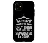 Carcasa para iPhone 11 Eracism Laundry Only Thing Separated by Color End Racism