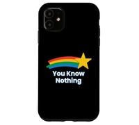 Carcasa para iPhone 11 Es Curioso, no Sabes Nada, Rainbow Shooting Star