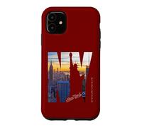 Carcasa para iPhone 11 ESB Empire State Ciudad de Nueva York, Nueva York, Estados Unidos, Top Rock, NY_