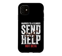 Carcasa para iPhone 11 Escalada Casado con Un Escalador Enviar Ayuda No Beta