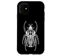Carcasa para iPhone 11 Escarabajo Goliat Ilustración Coleccionista De Insectos