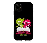 Carcasa para iPhone 11 Escribir Finales Felices Todos los días Diseño