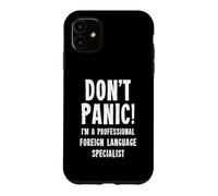 Carcasa para iPhone 11 Especialista en Lenguas Extranjeras