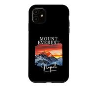Carcasa para iPhone 11 Espectaculares alpinistas del Himalaya Everest Camp Nepal