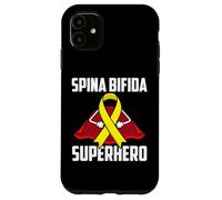 Carcasa para iPhone 11 Espina Bífida Superhéroe Superviviente Guerrero Luchador
