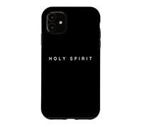 Carcasa para iPhone 11 Espíritu Santo/Diseño Simple y clásico de Fuente Moderna de Espíritu Santo