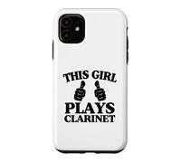 Carcasa para iPhone 11 Esta Chica Toca Clarinete Dos Pulgares