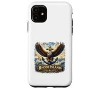Carcasa para iPhone 11 Estado del Patrimonio Marítimo de Rhode Island Eagle