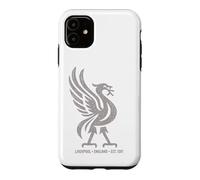 Carcasa para iPhone 11 Estampado Liverpool England EST. 1207 Liverbird Zine Ink Grey