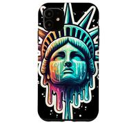 Carcasa para iPhone 11 Estatua de la Libertad, Nueva York, EE.UU., Gotham, américa diseño