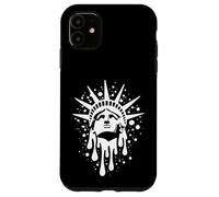 Carcasa para iPhone 11 Estatua de la Libertad, Nueva York, EE.UU., Gotham, américa diseño