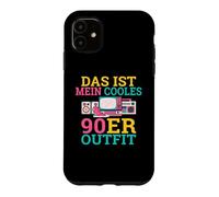 Carcasa para iPhone 11 Este es mi Atuendo Genial de los 90 Disfraces de los 90