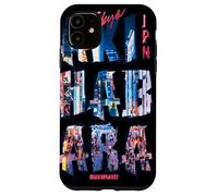 Carcasa para iPhone 11 Estética Akihabara Vaporwave en Vibraciones Retro japonesas