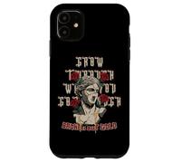 Carcasa para iPhone 11 Estoico Kintsugi Estatua Resiliencia Crecimiento a través del Dolor