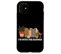 Carcasa para iPhone 11 Estoy con el Libro Prohibido Nerd Bookworm Bibliotecario Lectura
