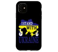 Carcasa para iPhone 11 Estoy con Ucrania - Love Stop War - Ucrania Mapa