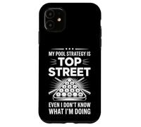 Carcasa para iPhone 11 Estrategia de Piscina Divertida Top Secret Dichos Billar