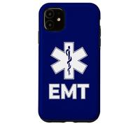 Carcasa para iPhone 11 Estrella DE LA Vida EMT EMS TÉCNICO DE Servicios MÉDICOS DE Emergencia
