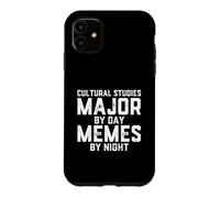 Carcasa para iPhone 11 Estudios Culturales Major by Day Memes Noche Semiótica Hegemonía