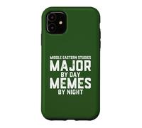 Carcasa para iPhone 11 Estudios del Medio Oriente Major by Day Memes Noche Cercano Oriente