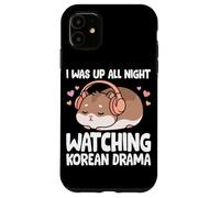 Carcasa para iPhone 11 Estuve Despierto Toda la Noche Viendo Drama Coreano Divertido Amante del K-Drama
