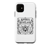 Carcasa para iPhone 11 Etiqueta Spirit of Scotland Claymores Slàinte Mhath para Luces