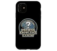 Carcasa para iPhone 11 Experto en conocimientos inútiles Trivia Night Entusiasta Académico