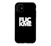 Carcasa para iPhone 11 F Me Funny Maldición Mala Palabra Maldición Boca Falta Jurar Cussing