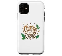 Carcasa para iPhone 11 Faithful Coffee Devotion with My Savior