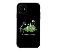 Carcasa para iPhone 11 Falso Aterrizaje Lunar Disparar Nevada Área 51 engaño