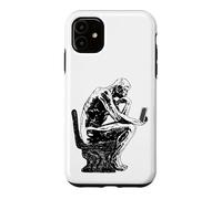 Carcasa para iPhone 11 Fart Jokes Dad Caca Humor Baño Sarcástico Día del Padre