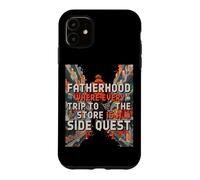 Carcasa para iPhone 11 Fatherhood Where Every Trip TO The Store IS A Side Quest