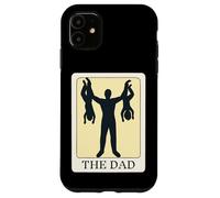 Carcasa para iPhone 11 Fathers Day Tarot Card The Dad Funny Father of Two