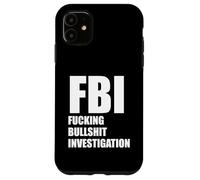 Carcasa para iPhone 11 FBI Mierda Mierda INVESTIGACIÓN No Kavanaugh Meme