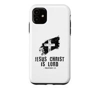 Carcasa para iPhone 11 Fe Cristiana Jesús es el Señor Iglesia Clases de Biblia