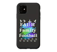 Carcasa para iPhone 11 Fe, Familia, Fútbol, Diversión de otoño Ropa de Mujer Cristiana