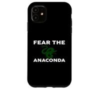Carcasa para iPhone 11 Fear The Anaconda, Camiseta