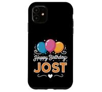 Carcasa para iPhone 11 Feliz cumpleaños Jost