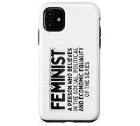 Carcasa para iPhone 11 Feminista Social Política Igualdad Económica Sexos Feminismo