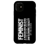 Carcasa para iPhone 11 Feminista Social Política Igualdad Económica Sexos Feminismo