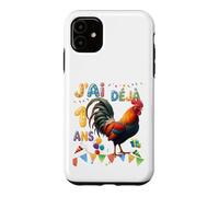 Carcasa para iPhone 11 Fête d'anniversaire poulette pour Enfants de 1 ANS