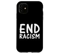 Carcasa para iPhone 11 Fin Racismo Debate Presidencial Desigualdad Racial Derecho Humano