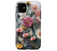 Carcasa para iPhone 11 Floral Flower Pattern Botanical Nature Garden Bloom Cute